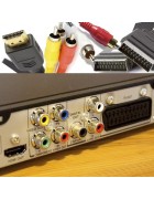 Cables y conexiones para televisión y para audio - RCA HDMI Euroconectores